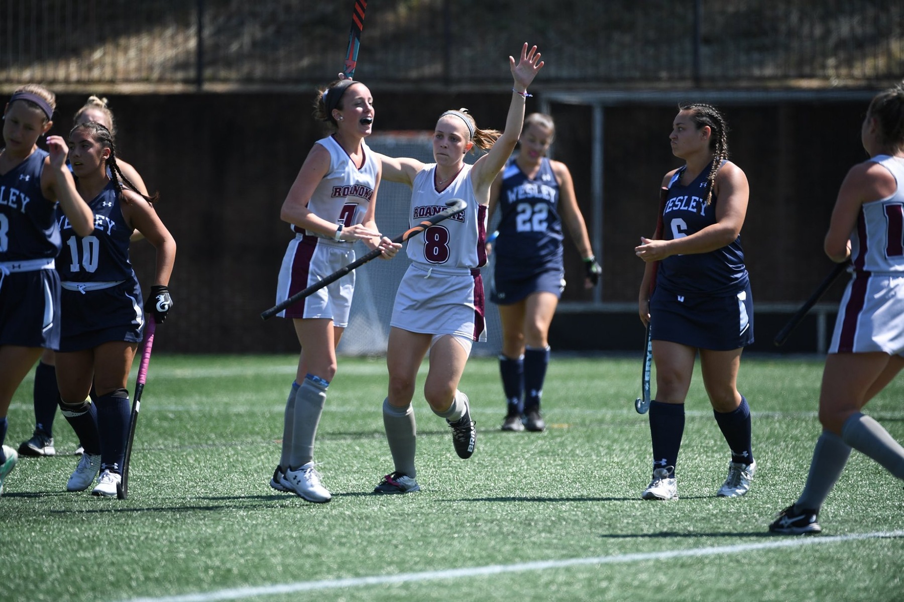 Martha Hurley had a pair of goals in a win over Sewanee