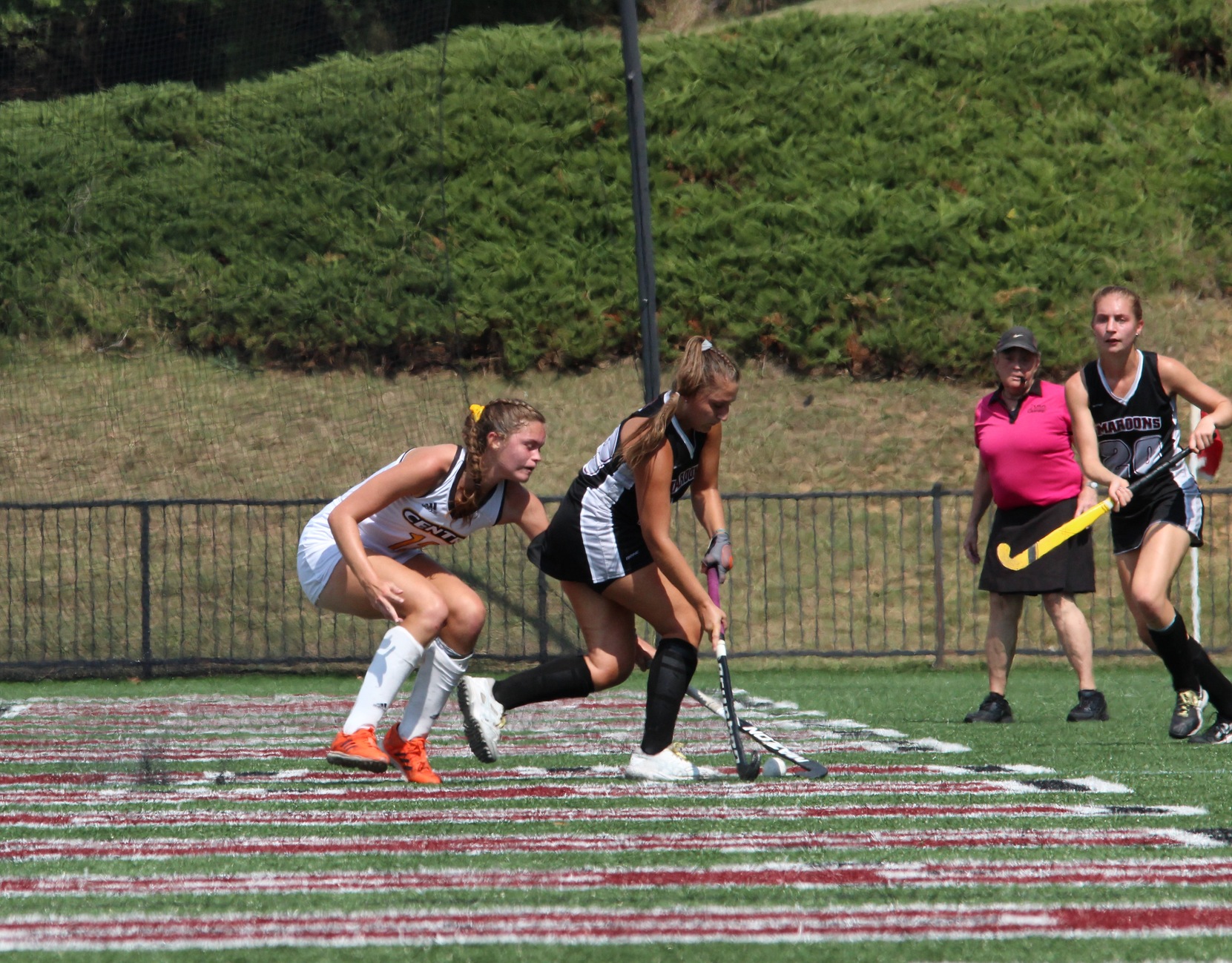 action photo of Roanoke and Centre in field hockey