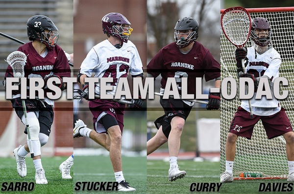 RC Men's Lax Places Nine on All-ODAC Team; Schwarz Named Rookie of the Year