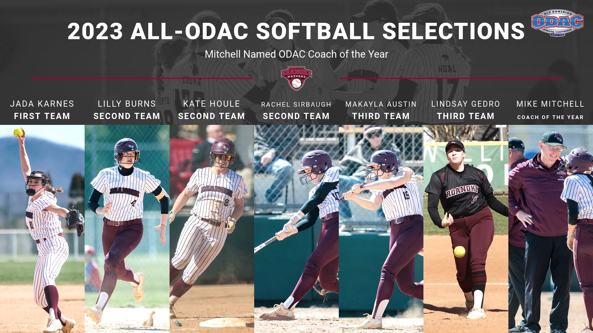 Seven Maroons Named All-ODAC; Mitchell Named Coach of the Year