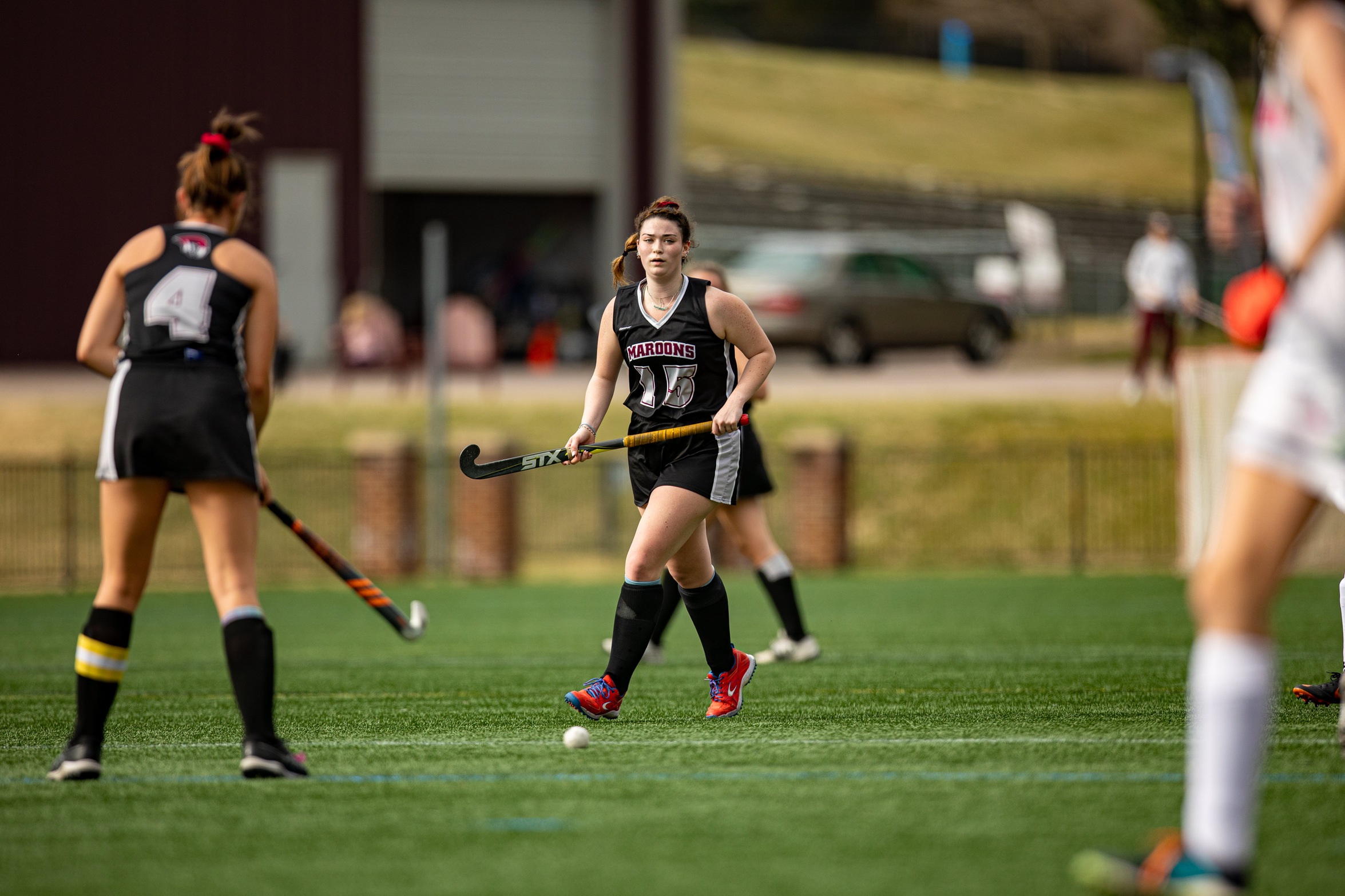 action photo of RC field hockey player Madison Filson 