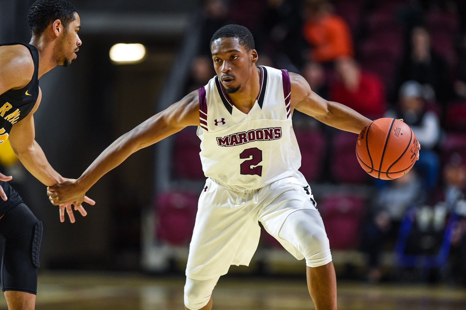 Caleb Jordan led four Maroons in double-figures with 20 points as Roanoke topped rival Lynchburg 81-44.
