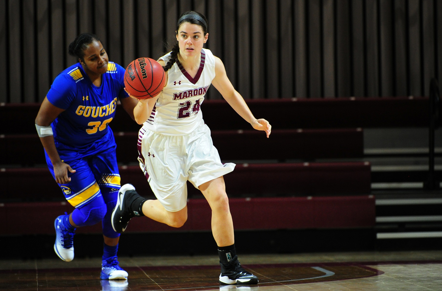 Bates Tops Roanoke 60-52 on Tuesday Afternoon