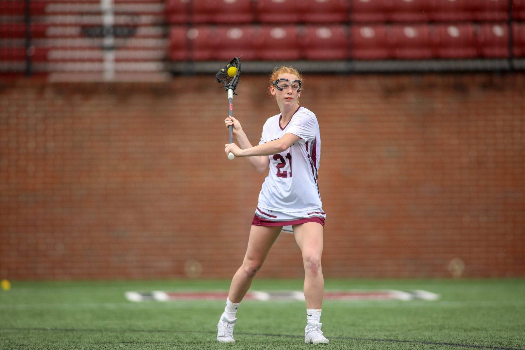 Fourteen first-half goals sent Roanoke to a 19-5 victory over Sewanee Monday afternoon.