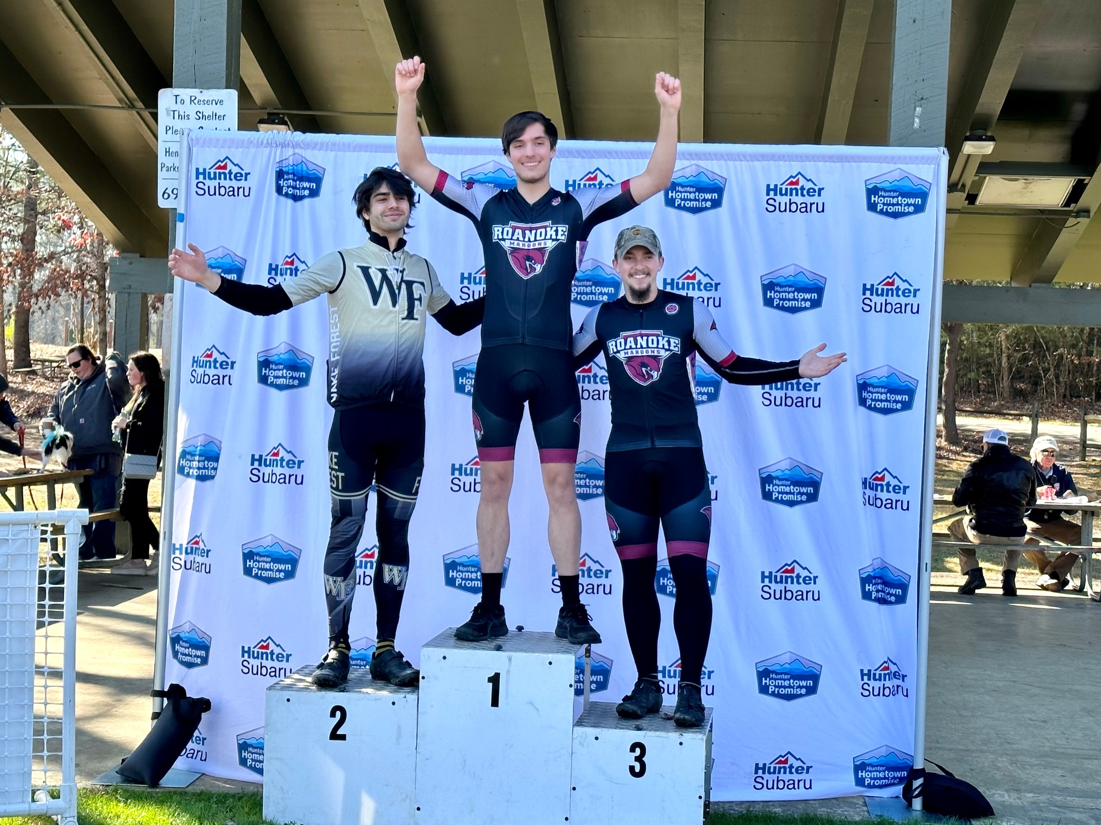 Edmunds Wins Twice As All Three Maroons Make the Podium