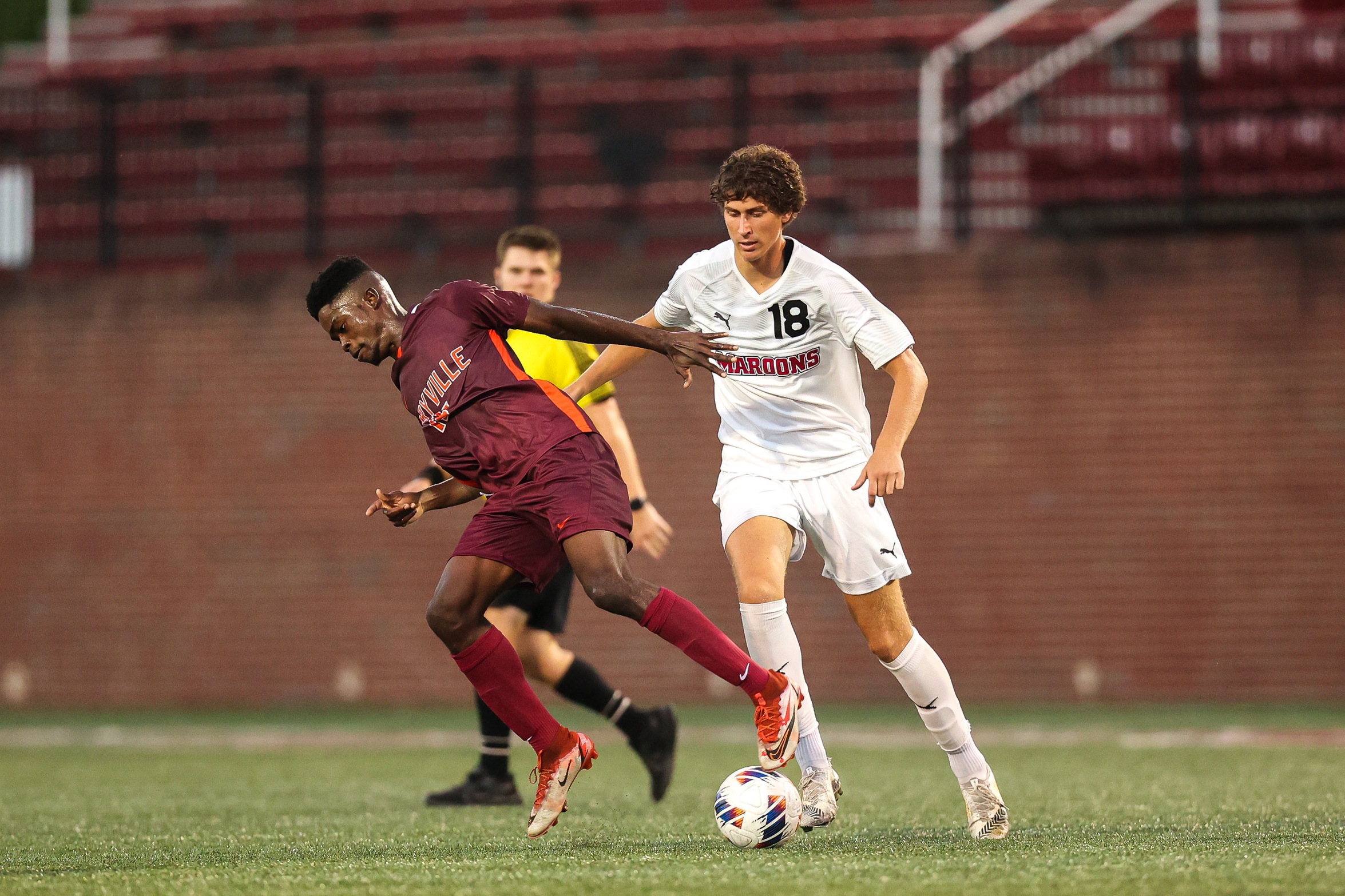 Kraus' Hat Trick Leads Maroons to 5-1 Win Over Averett